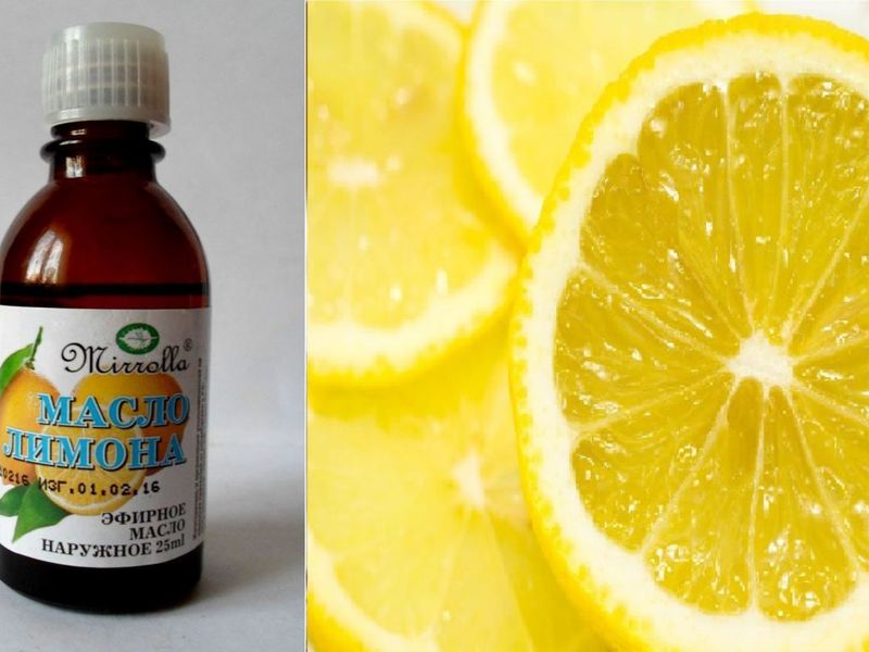 Как использовать лимонное масло