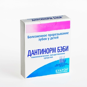 Гомеопатическое средство в виде раствора Дантинорм бэби