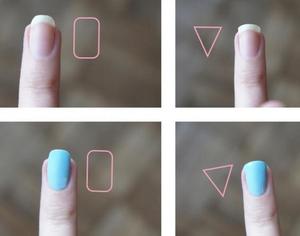 Как сделать квадратные ногти