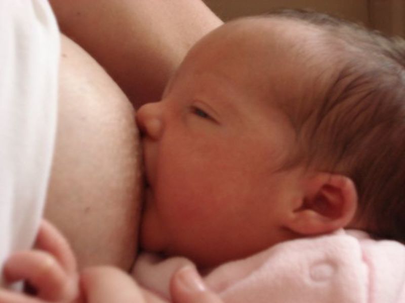 Как подтянуть грудь после родов