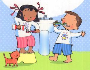 Как чистить зубы детям