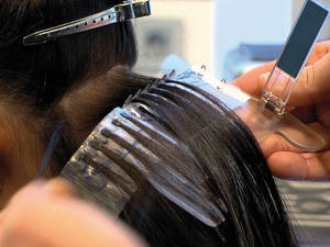 Холодный метод наращивания волос