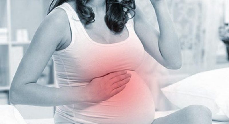 Изжога при беременности, причины 