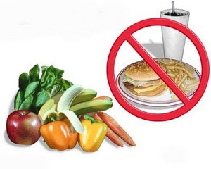 Запрещеные продукты питания