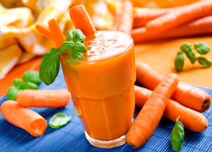 Морковный сок: применение