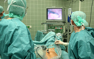 Хирургическое  лечение  параовариальной кисты 