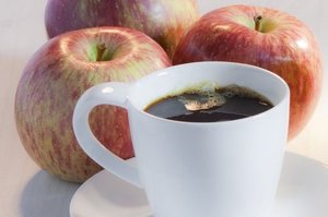 Кофейная диета с яблоками